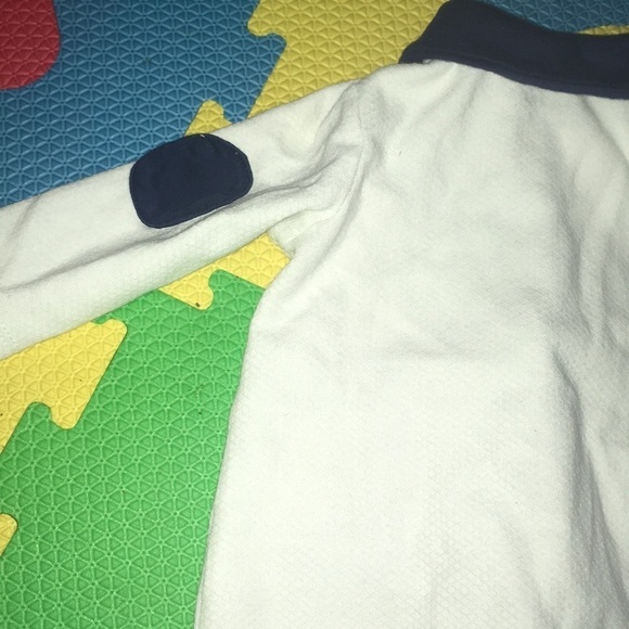 Little sailor infant Pajama Set with hat Sz 9 months old unisex romper one piece - Picture 4 of 5